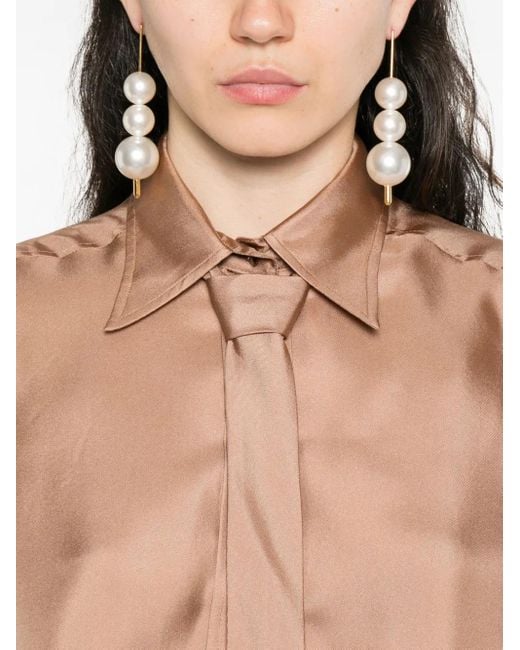 Zimmermann Natural Silk Shirt