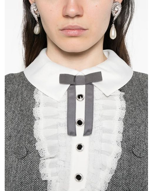 Self-Portrait Gray Dresses
