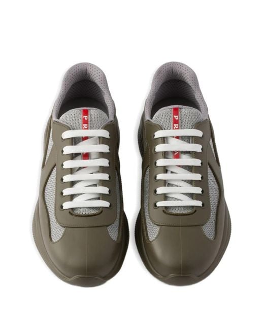 Prada Multicolor Baskets America's Cup Soft for men