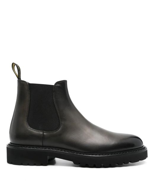 Bottines À Détails De Surpiqûres Doucal's pour homme en coloris Black