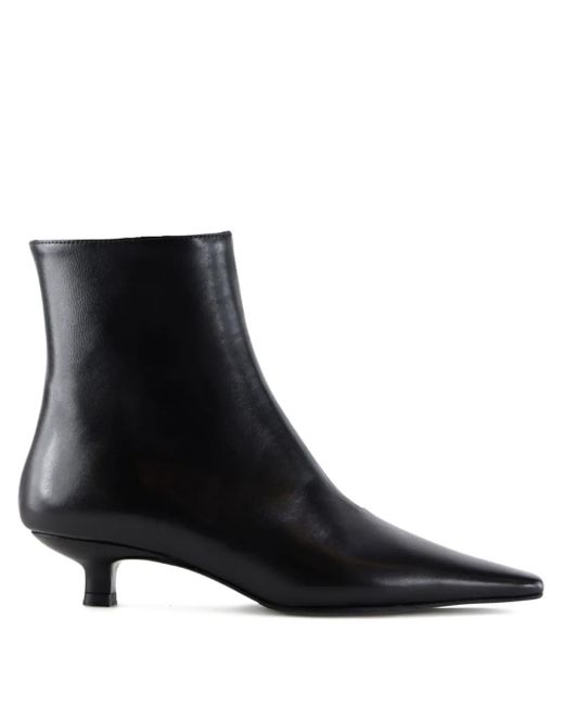 Notabene Black 35Mm Elly Square-Toe Boots