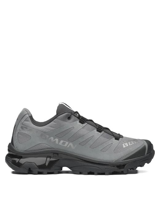Salomon Gray Xt-4 Og Protective Lace-Up Sneakers