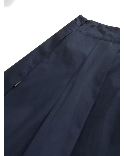 Woolrich Straight Plooirok in het Blue