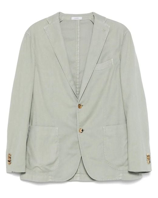 Boglioli Green Lightweight Blazer for men