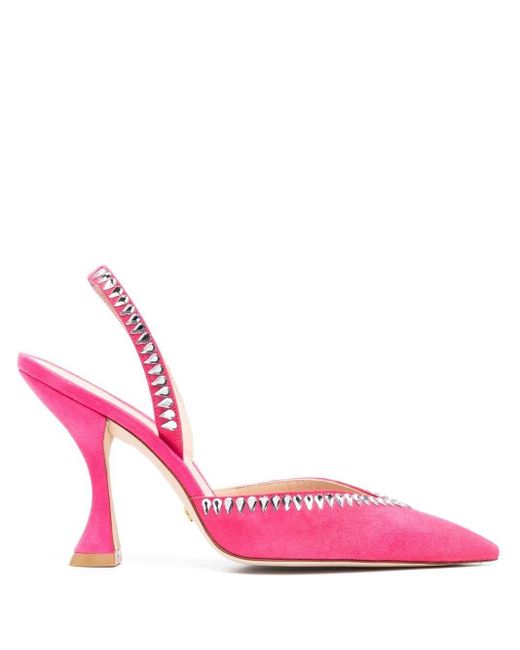 stuart weitzman retro rose pumps
