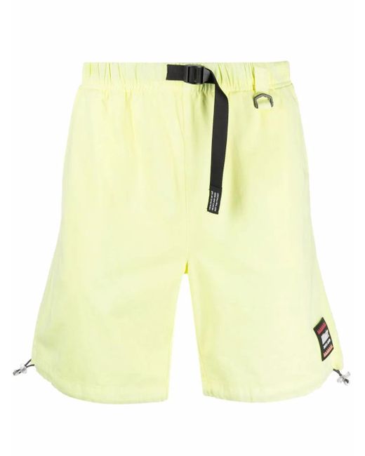 BBCICECREAM Yellow Logo-patch Shorts for men