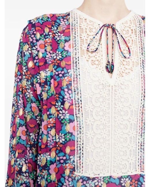 Bambah Purple Isla Dress