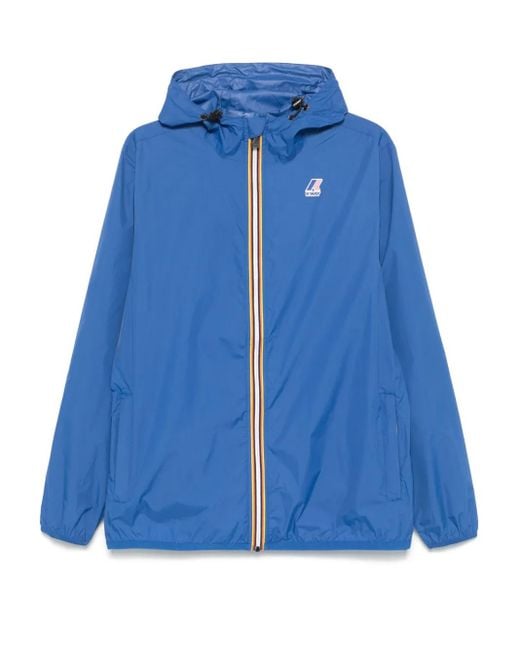K-Way Blue Le Vrai 4.0 Claude Jacket