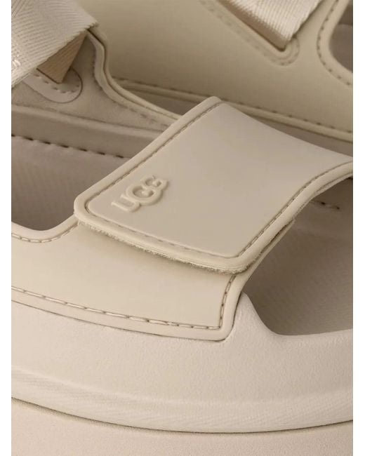 Ugg Natural Goldenglow Touch-Strap Sandals
