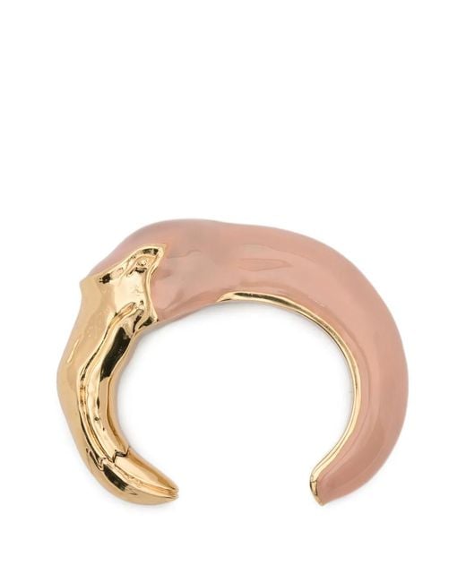 Chloé Pink Tropicus Flamingo Cuff Bracelet