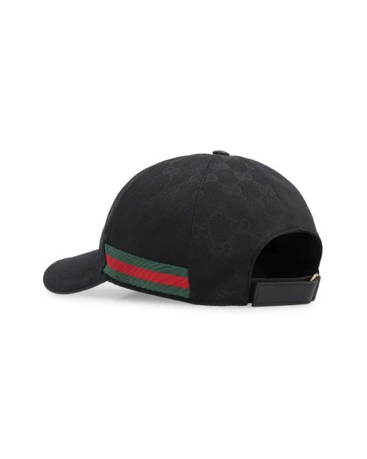 Gucci Gray Gg Supreme Web Baseball Cap