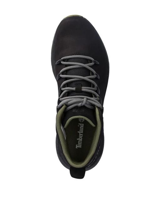 Timberland Black Mid Sprint Trekker for men