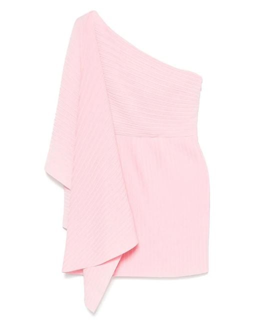Solace London Pink Layne Mini Dress