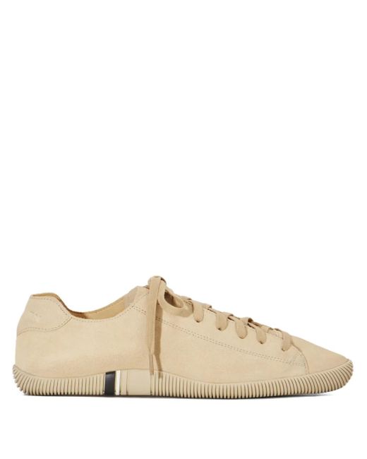 Osklen Natural Lace-Up Suede Sneakers