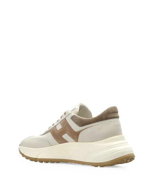 Hogan White Baskets À Patch Logo