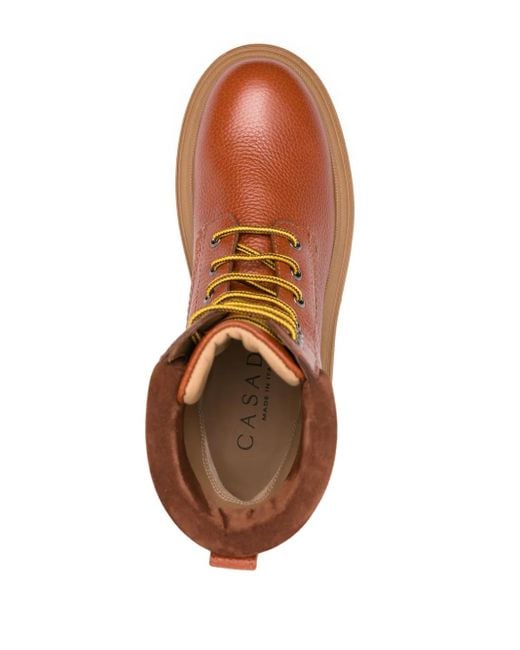 Casadei Brown Generation C Leather Boots