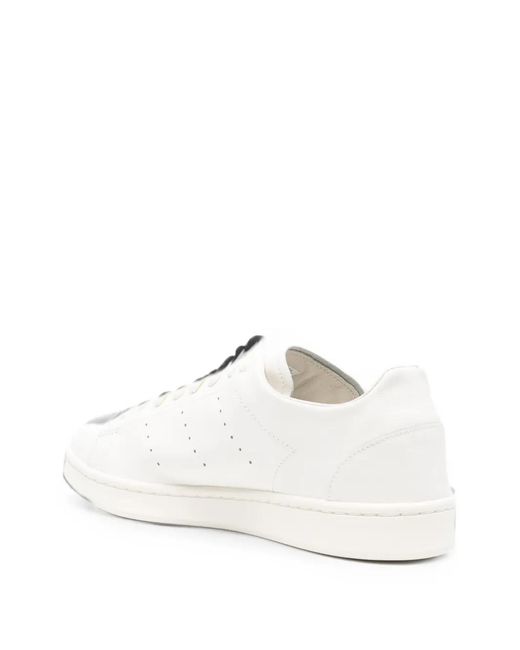 Y-3 White Baskets Stan Smith En Cuir