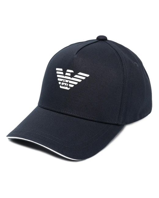 Emporio Armani Blue Hats for men