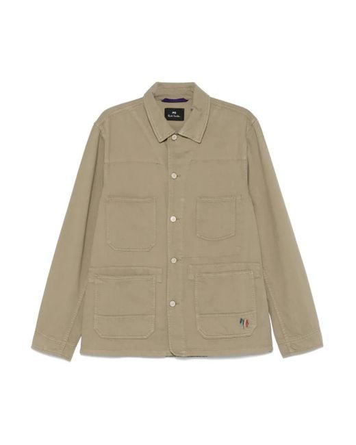Paul Smith Chore Jacke in Natural für Herren