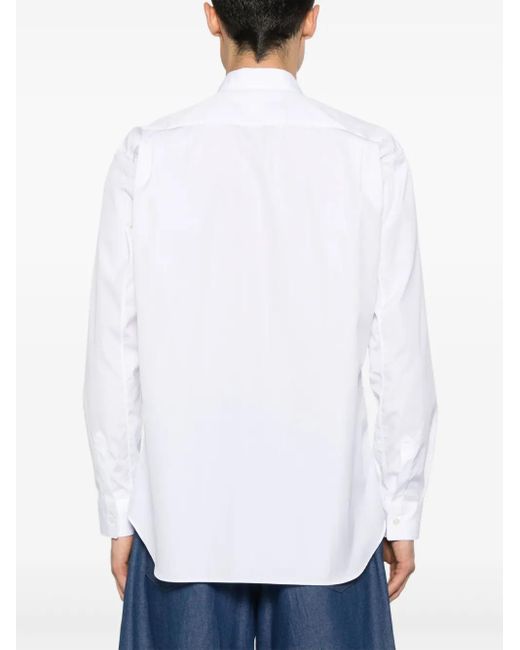 Comme des Garçons White Contemporary Shirt for men