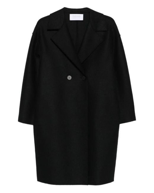 Harris Wharf London ダブルコート Black