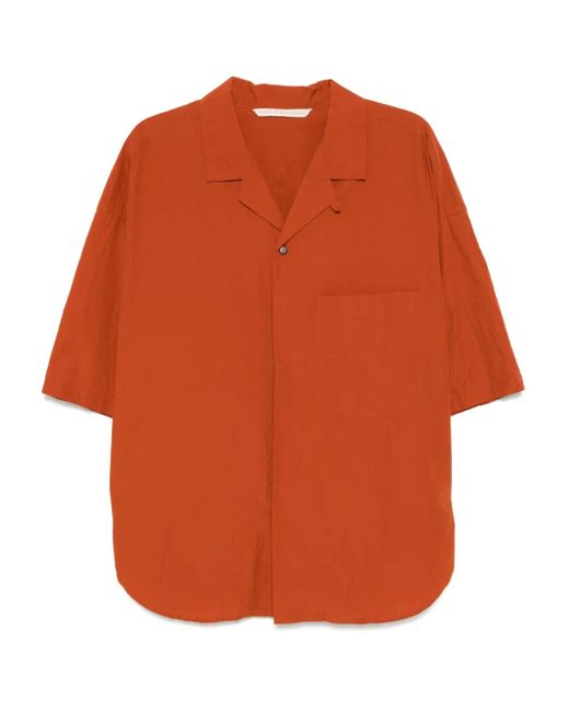 Forme D'expression Orange Camp Shirt