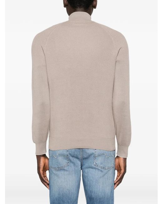 Brunello Cucinelli Natural Sweaters for men