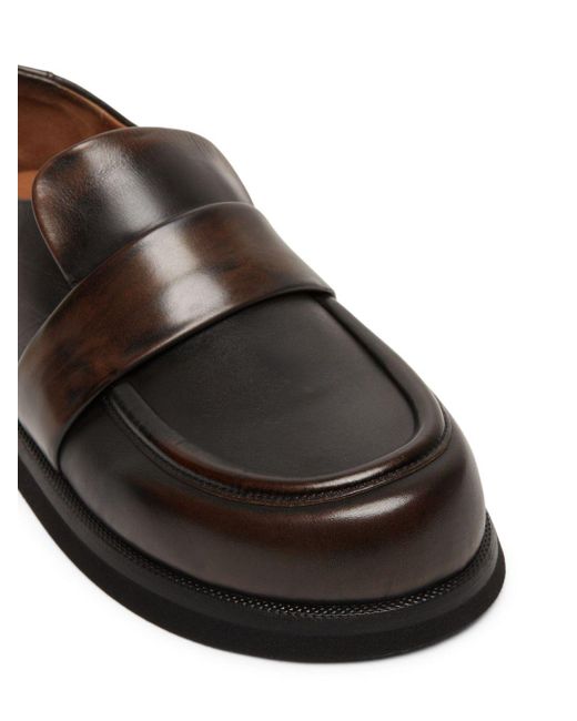 Marsèll Brown Accom Leather Loafers