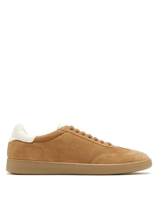 Stuart Weitzman Sneakers Aus Wildleder in Brown für Herren