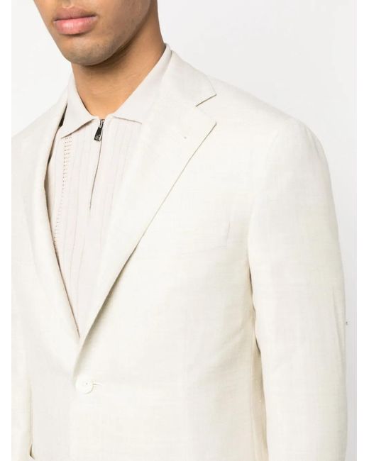 Blazer Con Botones Corneliani de hombre de color White