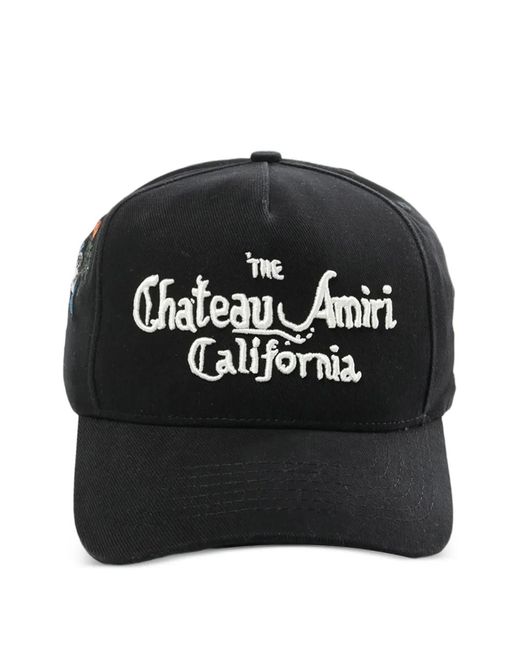 Amiri Black Chateau Cap for men