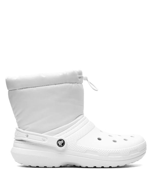 CROCSTM White "Neo Puff" Lined Boots