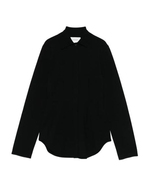 Sportmax Black Button-Up Cardigan
