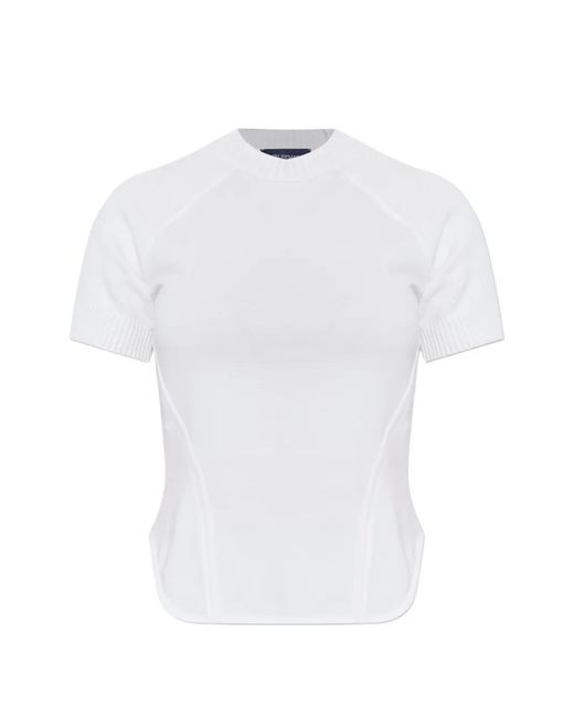Sportmax White Seam Detail T-Shirt