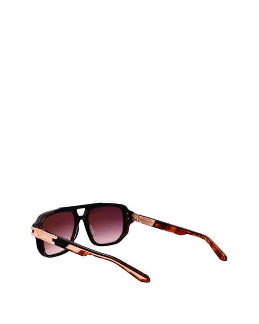 Maybach Purple Pilot Titanium Sunglasses for men