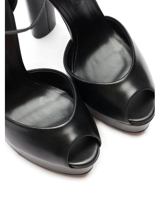 Casadei Black Flora Pumps
