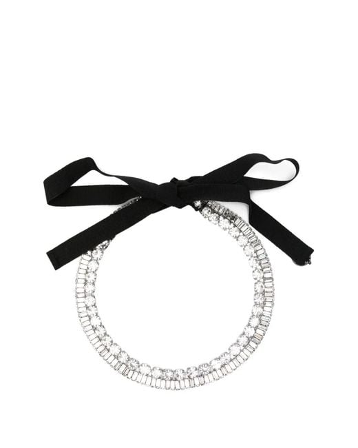 N°21 Black Embellished Necklace