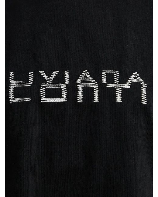 T-Shirt Con Logo Ricamato di Liviana Conti in Black