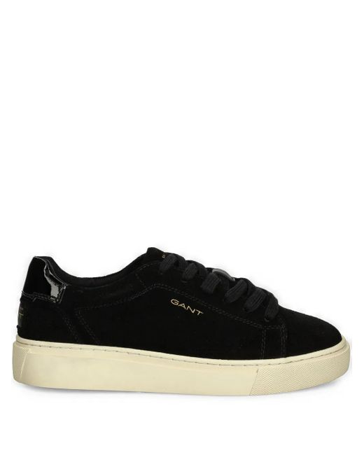 Gant レザースニーカー Black