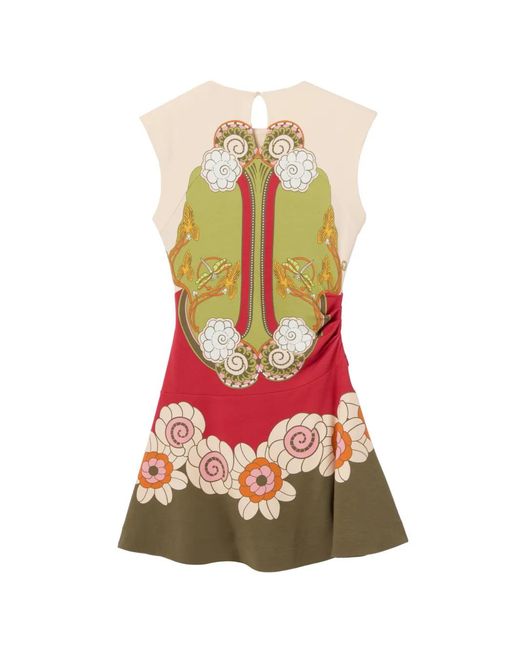LaDoubleJ White Lela Placée Mini Dress