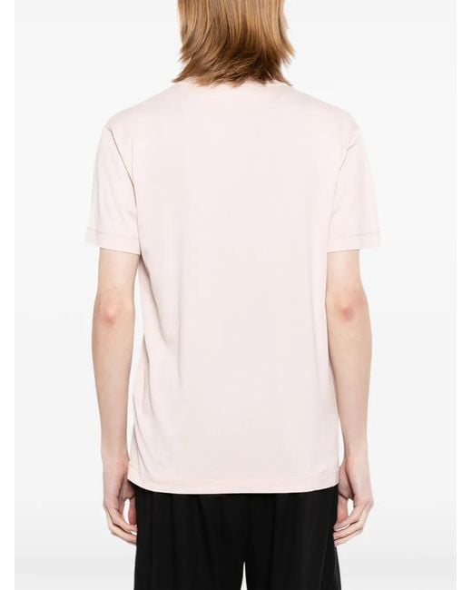 Stone Island Pink T-Shirt for men