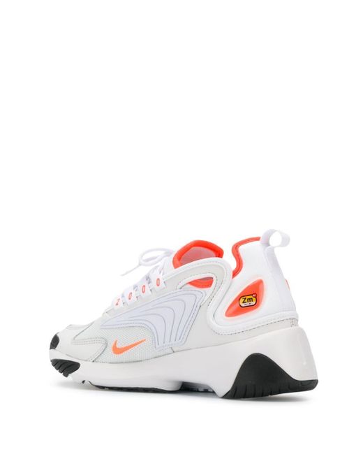 Nike Off-white And Orange Zoom 2k Sneakers | Lyst Australia