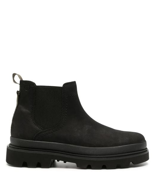 Clarks Black Badell Top Suede Ankle Boots for men