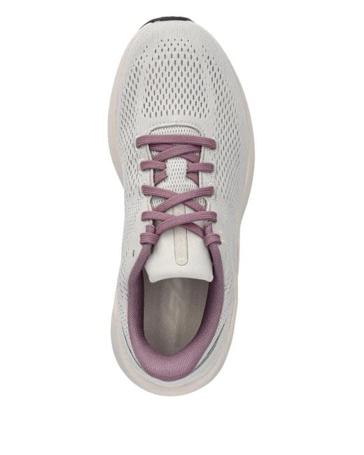 Under Armour White Perforated-Detail Sneakers