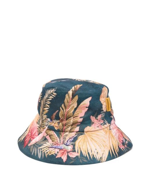 Cappello Bucket di Zimmermann in Blue