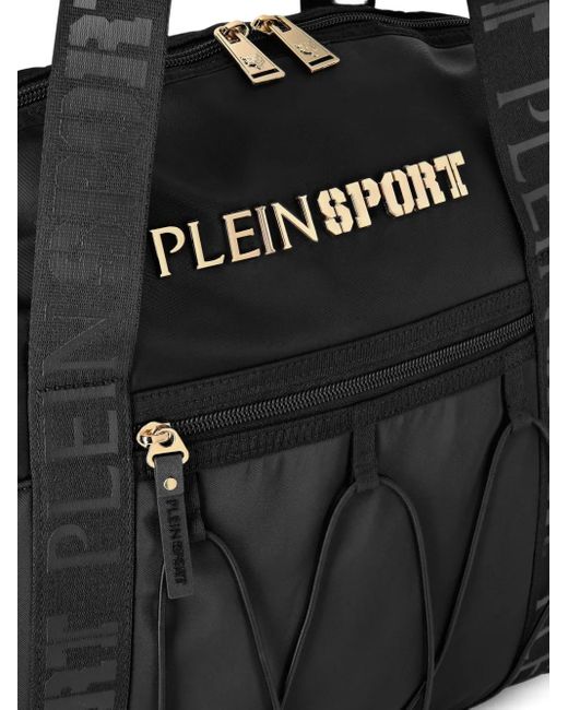 Philipp Plein Black Sport Tote Bag