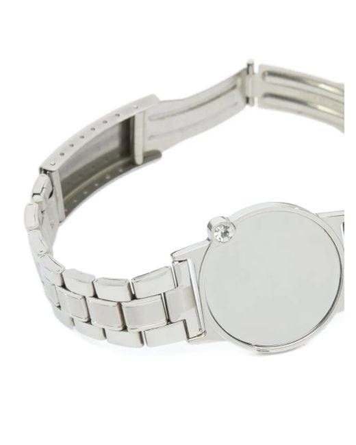 MM6 by Maison Martin Margiela White Armband Mit Spiegeldetail