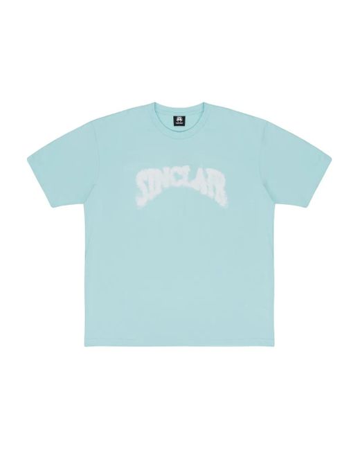Sinclair T-Shirt Met Logoprint in het Blue voor heren