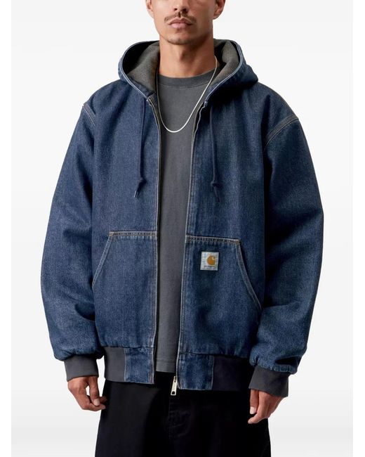 Carhartt Blue Og Active Smith Jacket for men