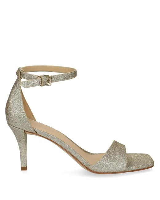 MICHAEL Michael Kors Multicolor Jaida Heeled Sandal Sandals, Leather